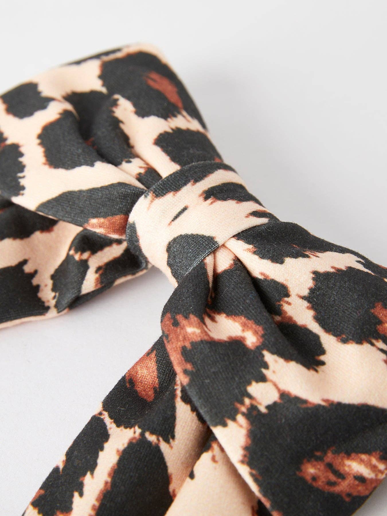 Rylee Faith Designs - Leopard Print Bow Hairpin- 112525br