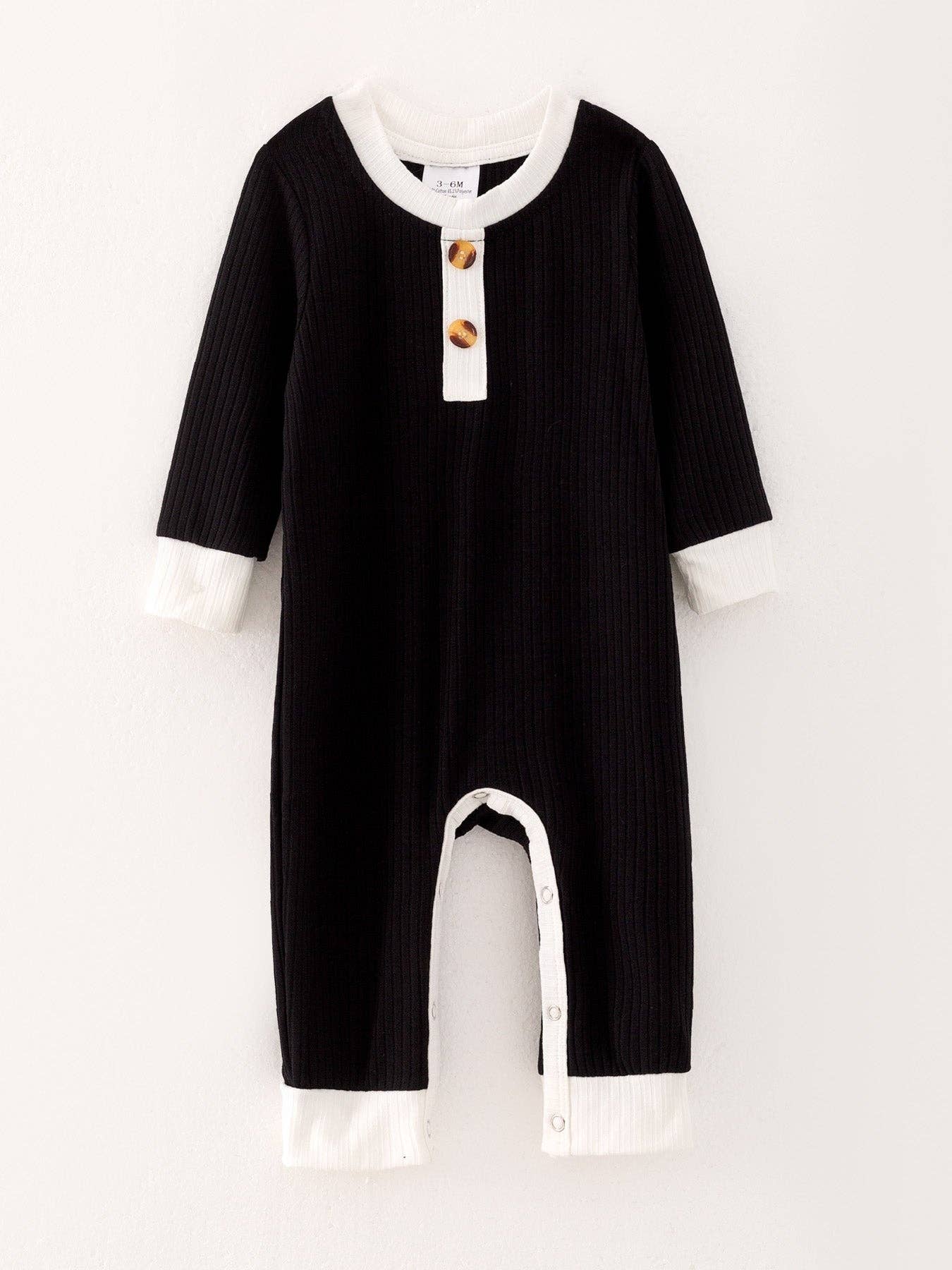 Boys Solid Color Romper RPG41506