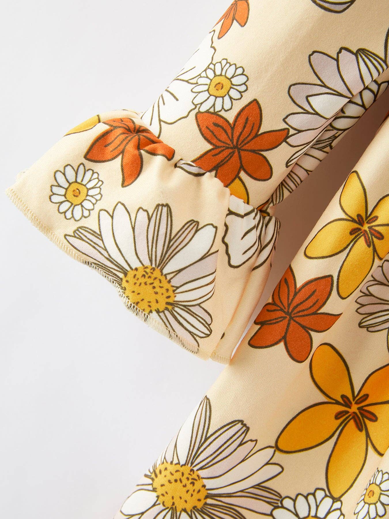 Fall Floral Print Dress DRG65133078