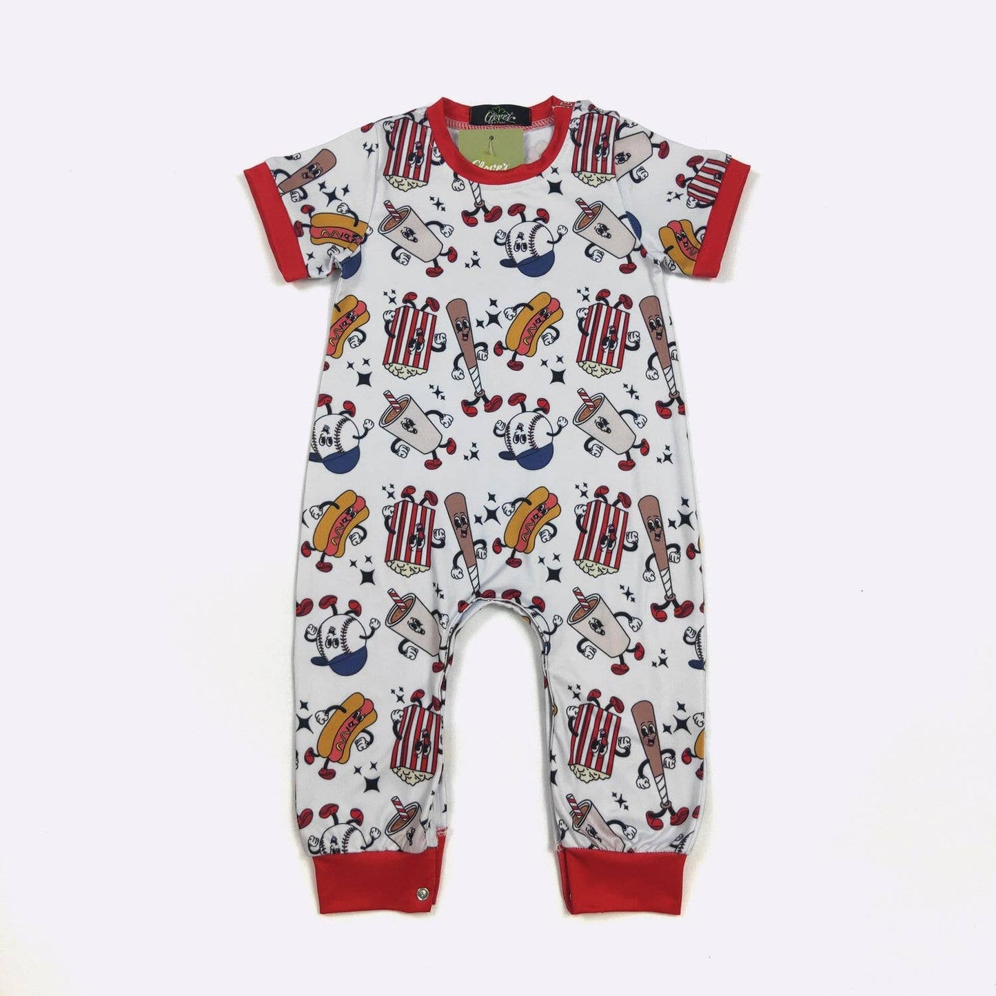 Dugout Delights Boy Romper DDB84