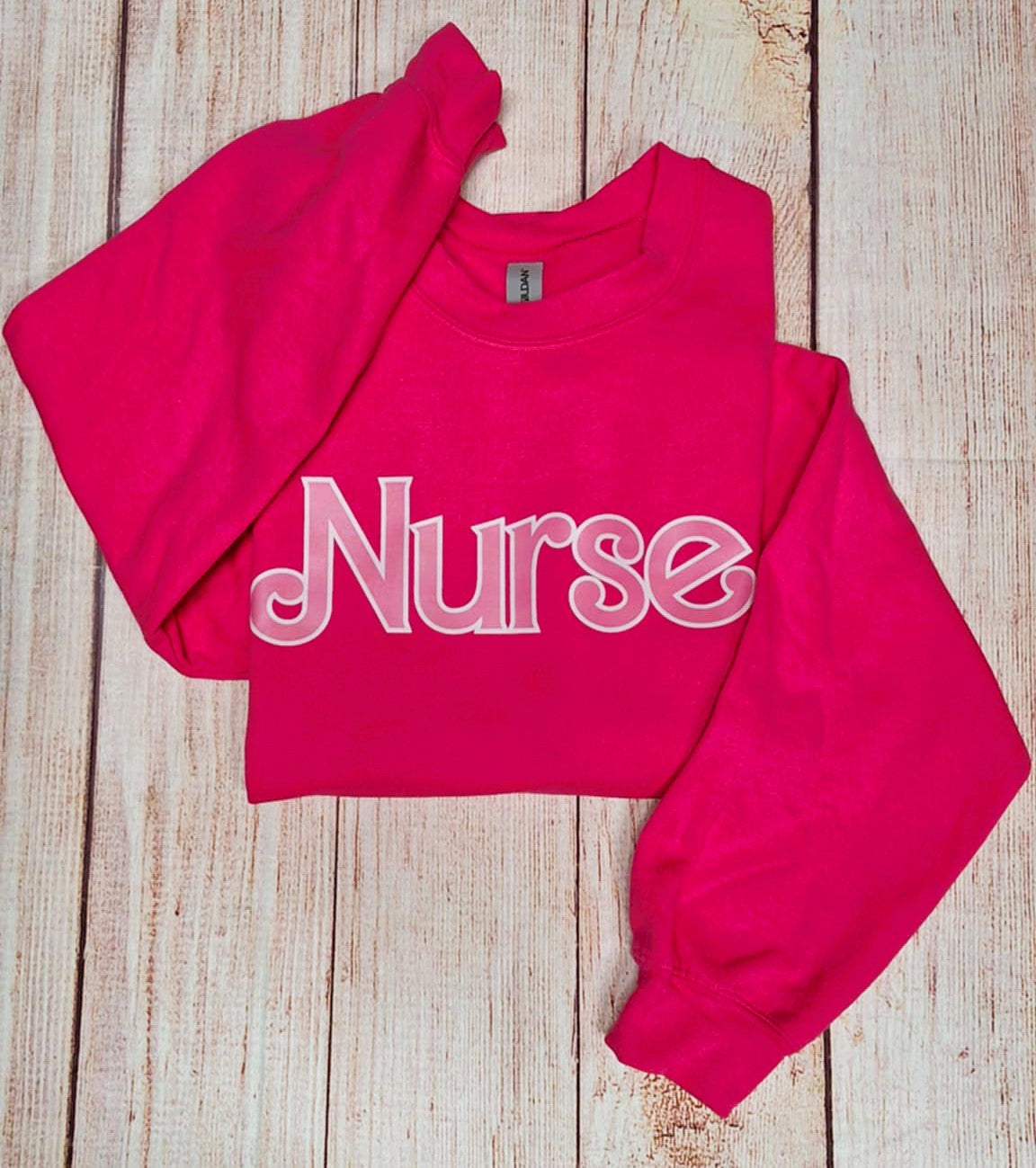 Nurse (barbie font) (SWEATSHIRT)