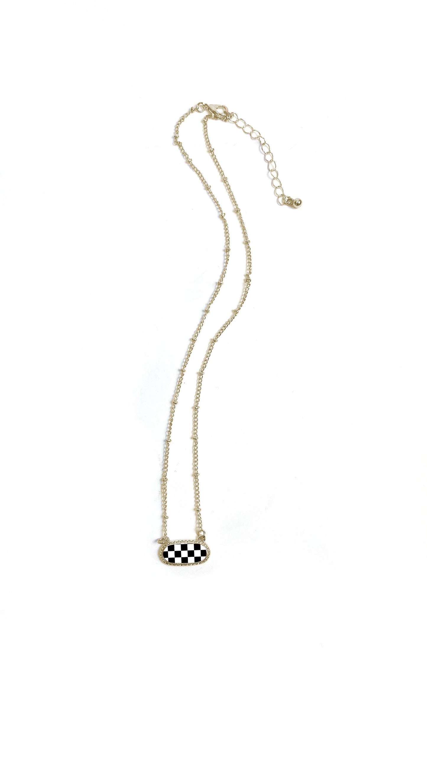 Checkerboard Necklace-CKBN1