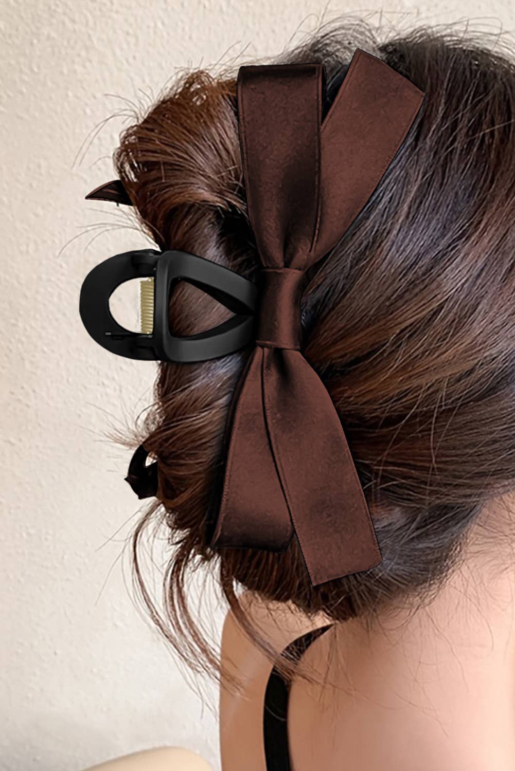 Bow Decor Large Hair Claw Clip SPE350