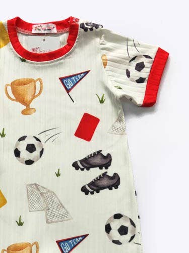 Soccer Boy Romper 32849