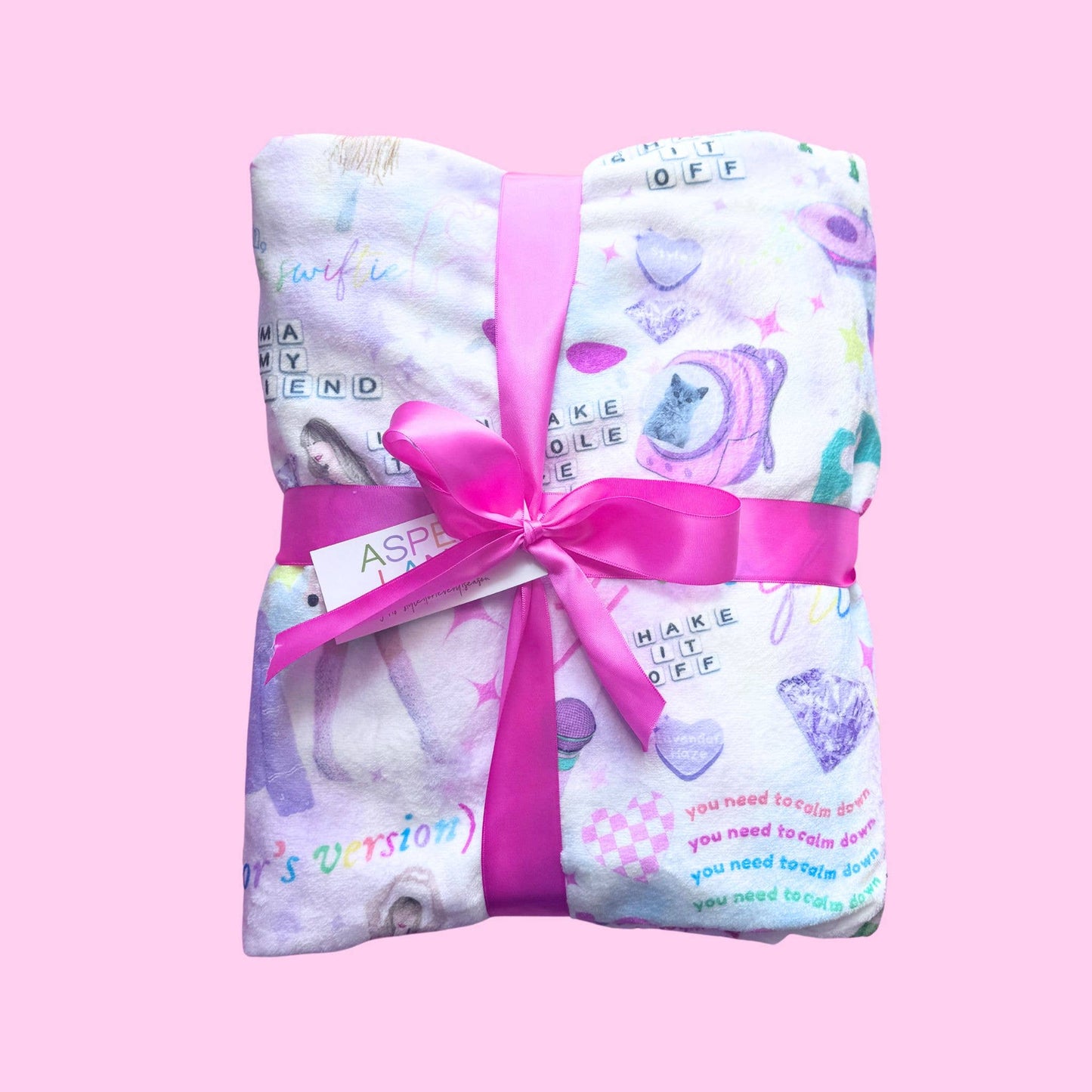 ✅ Swiftie Taylor Swift Gift Fuzzy Blanket + Stocking Stuffer STSG