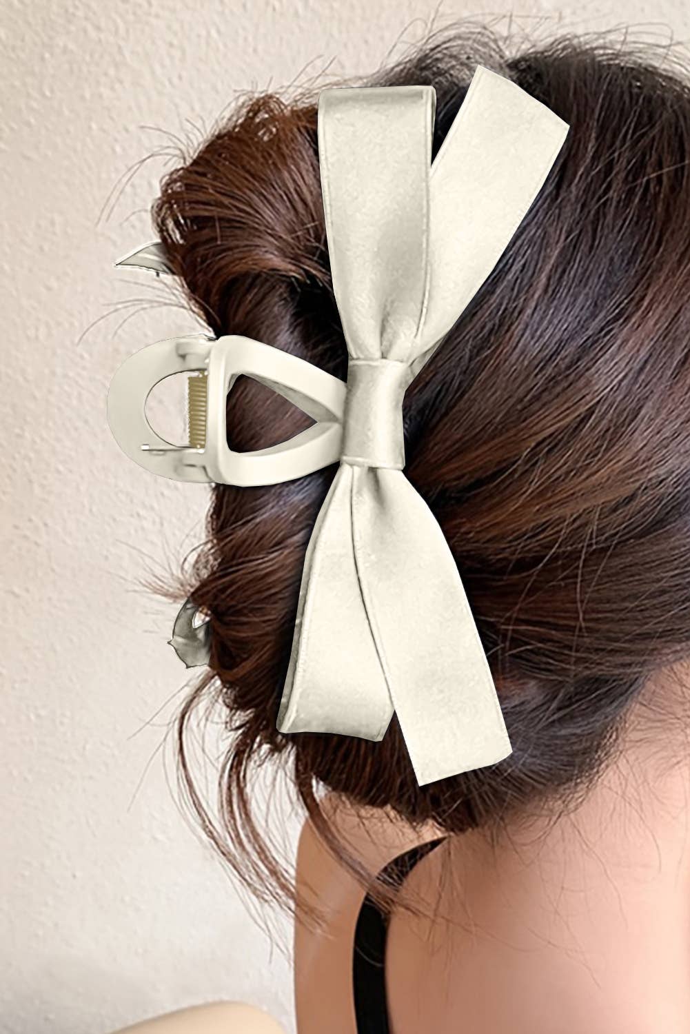 Bow Decor Large Hair Claw Clip SPE350