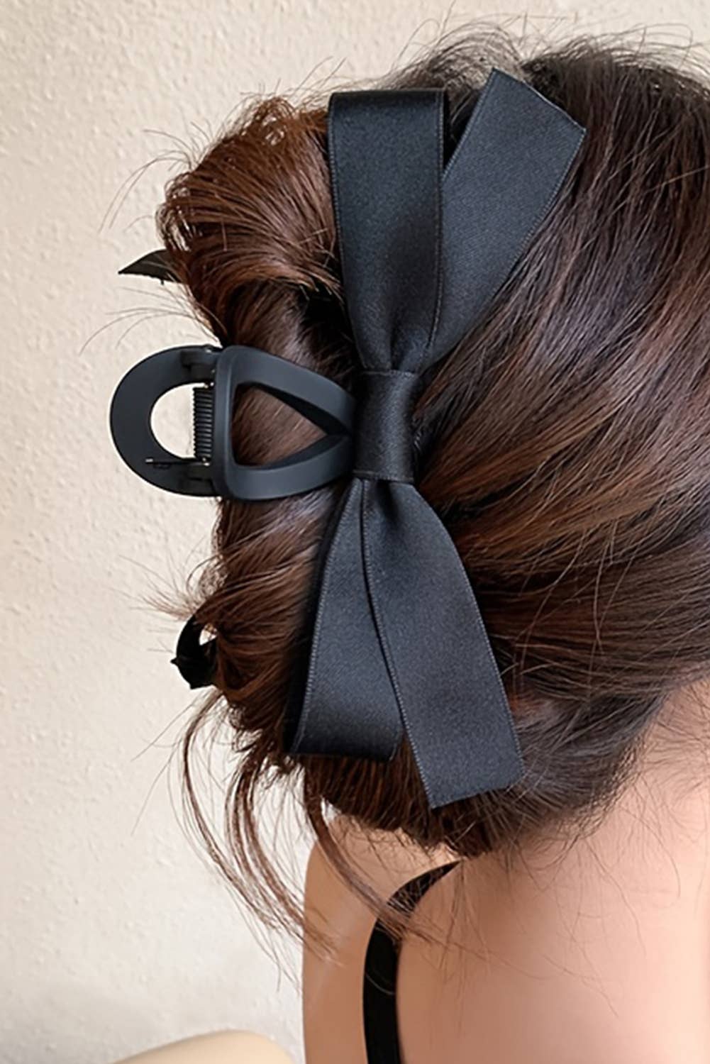Bow Decor Large Hair Claw Clip SPE350