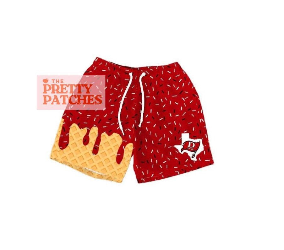 Drip Shorts DEWEYVILLE PIRATES (ADULT) - PRE ORDER