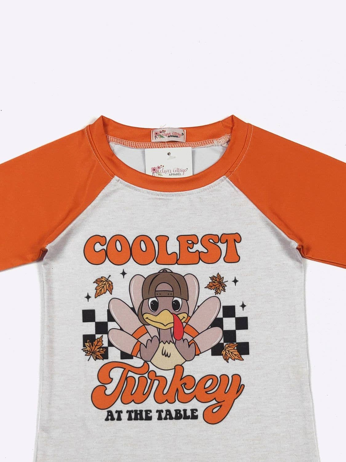 Coolest Turkey Boy Raglan 45722
