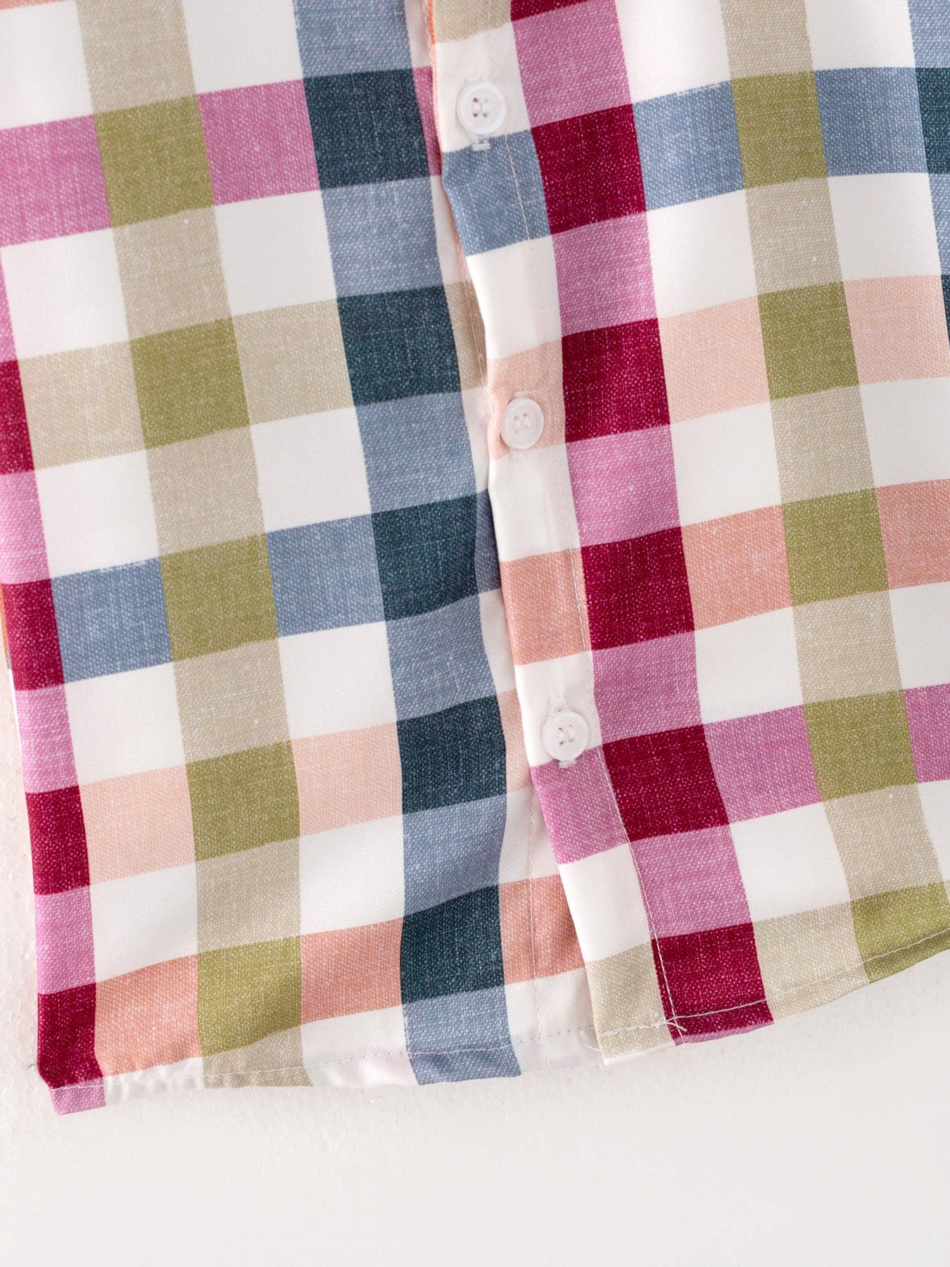 Baby Boys Plaid T-shirt TPB40509