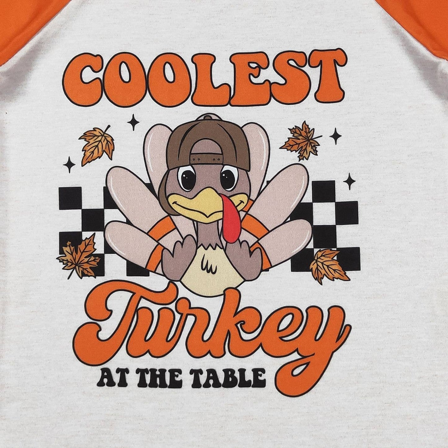 Coolest Turkey Boy Raglan 45722