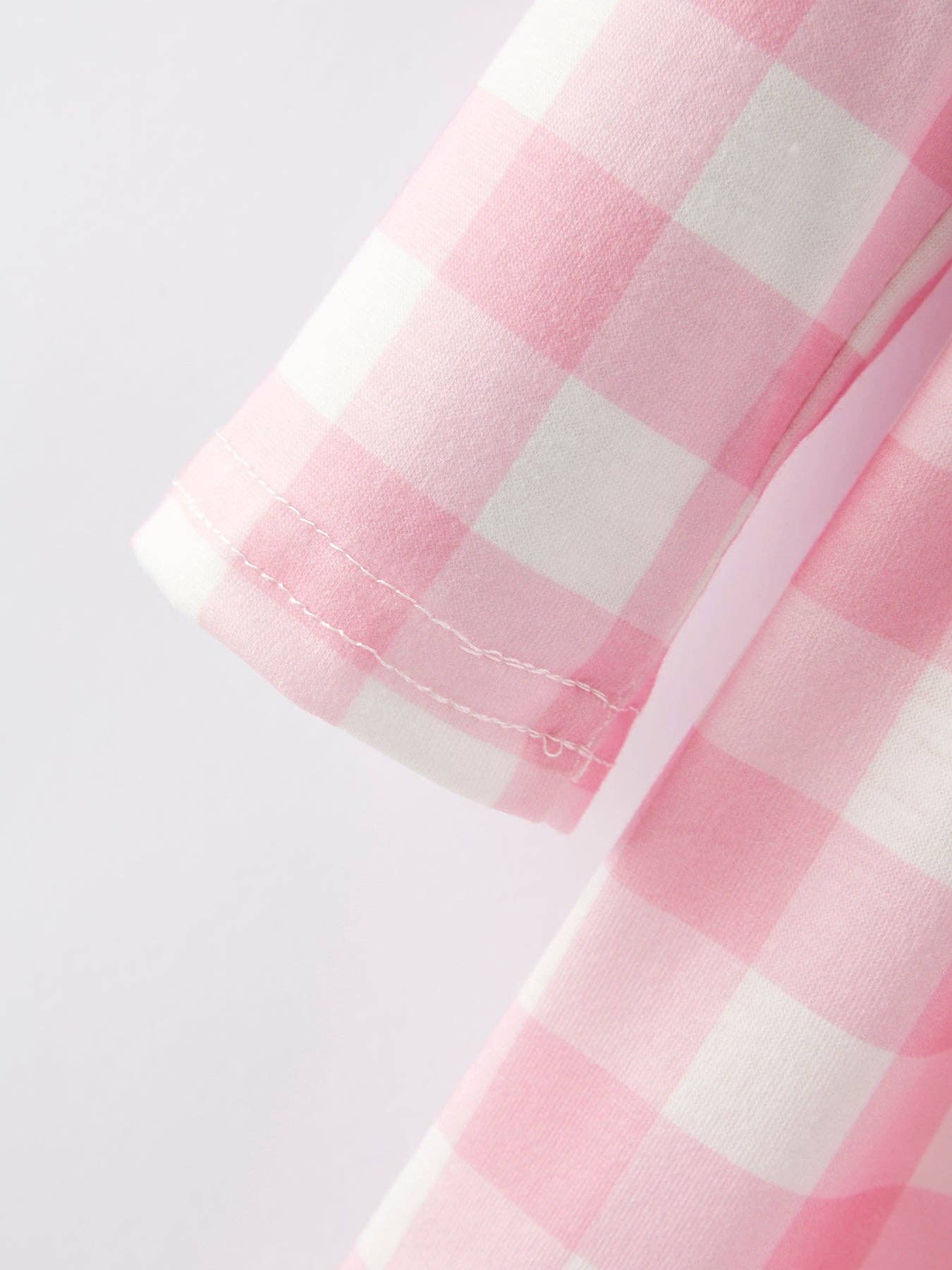 Valentine's Day Plaid Print Dress VDP78