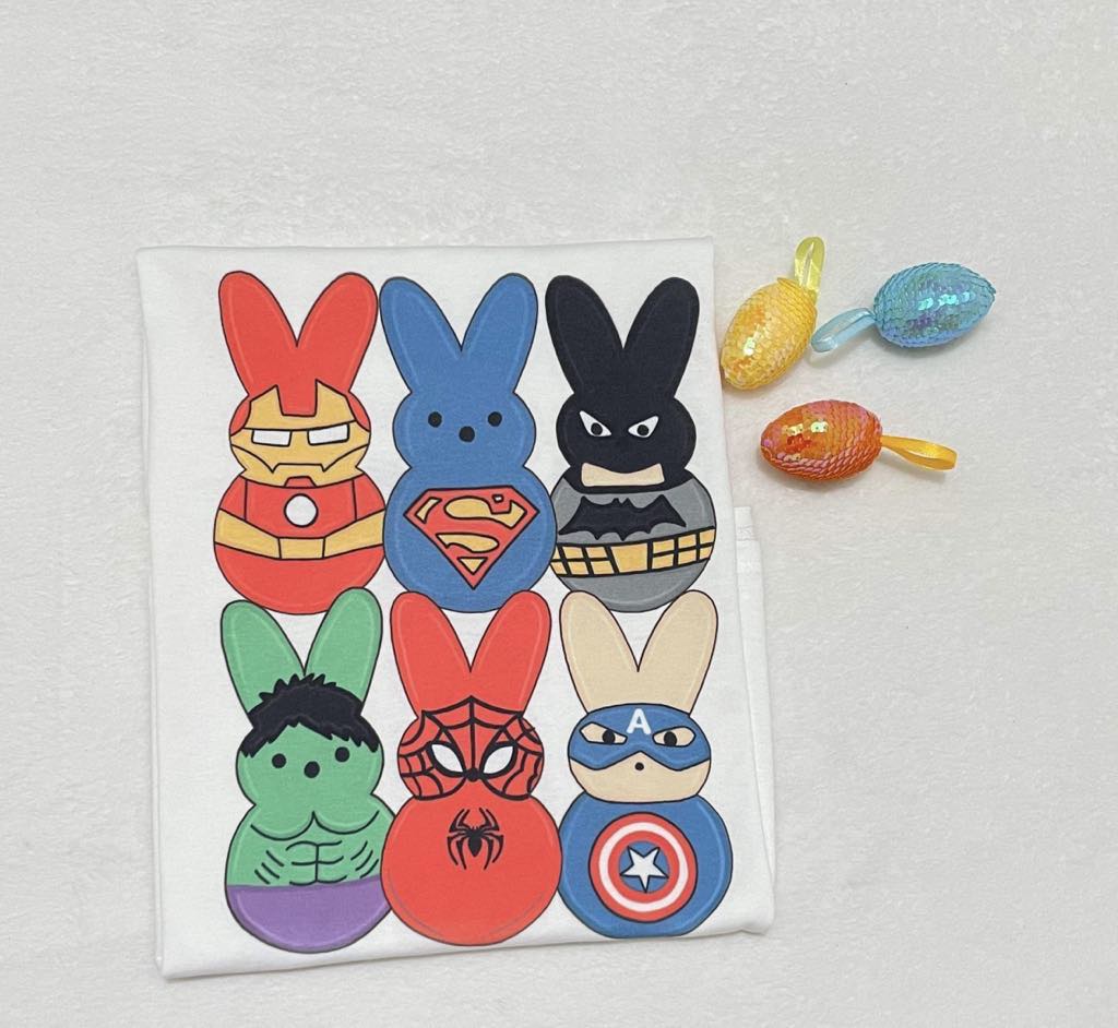 Super Hero Bunnies - T SHIRT - (Gildan)
