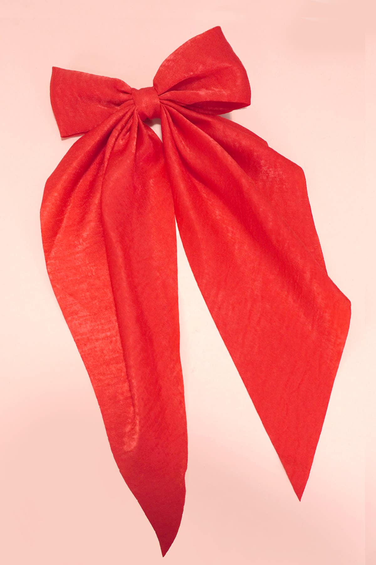 SHEER BOW RIBBON HAIR CLIPS | 4754