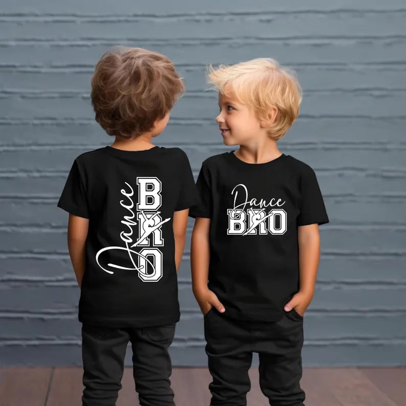Dance Bro - T SHIRT - (Jerzee/Gildan)( will come with front pocket and back image)