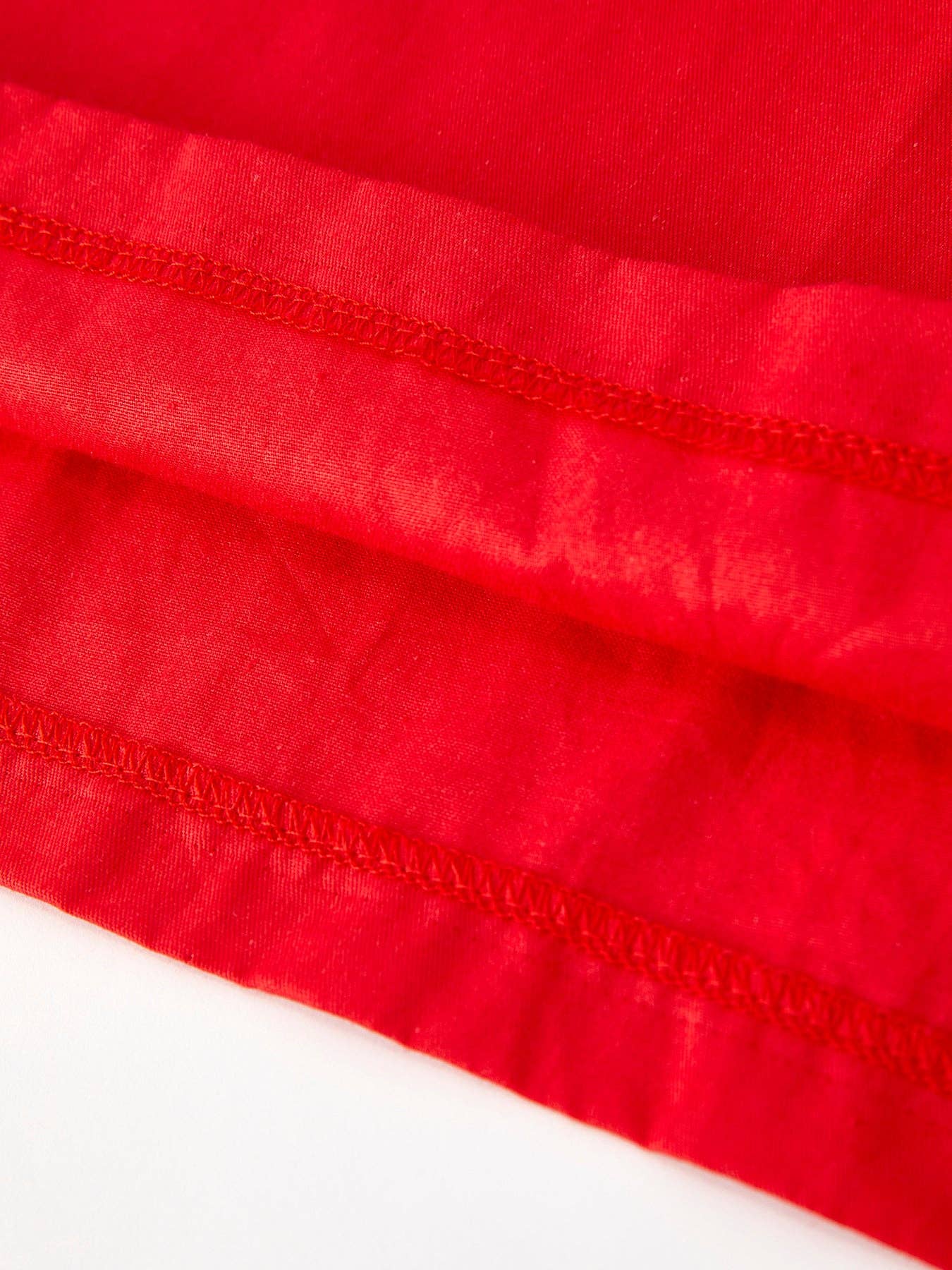 Rylee Faith Designs - Red Christmas Girls Dress: Beautiful Embroidery with Lace Trim-101825jb