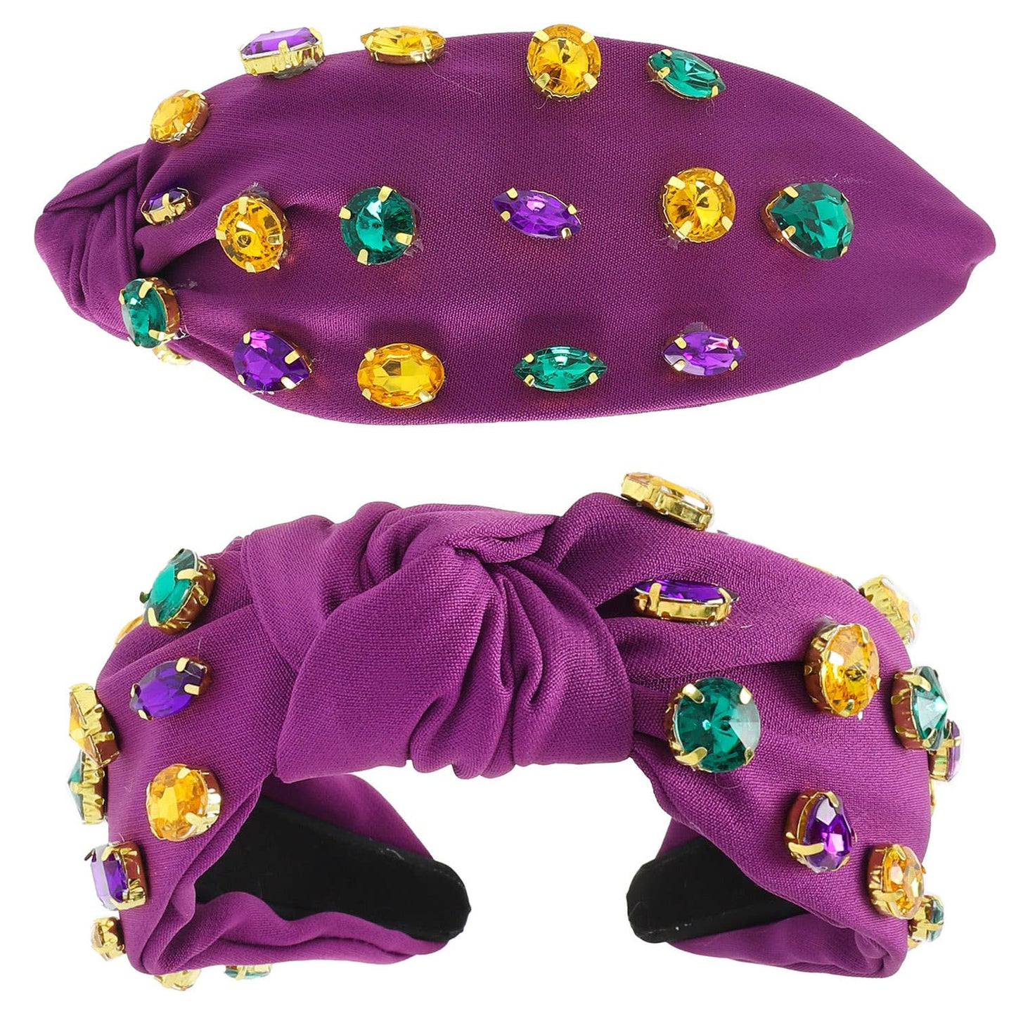 Mardi Gras Color Theme Headband HDY30