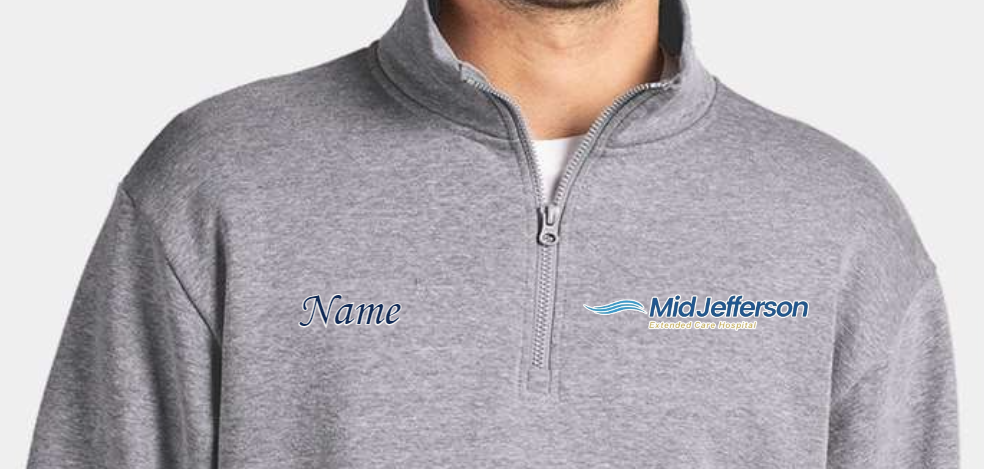Mid Jefferson Pullover (logo+name)