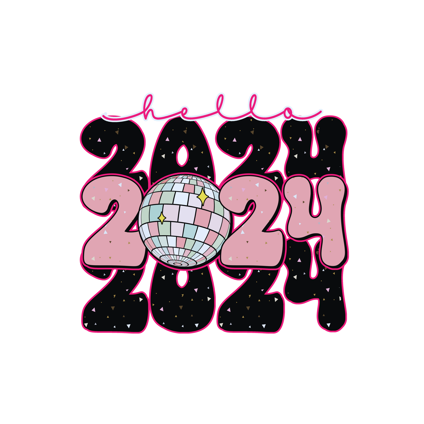 hello 2024 t-shirt