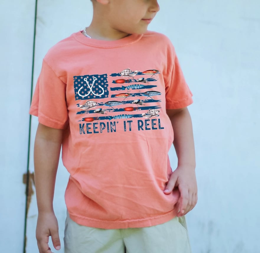 Keepin' It Reel - T SHIRT - (Comfort Color)