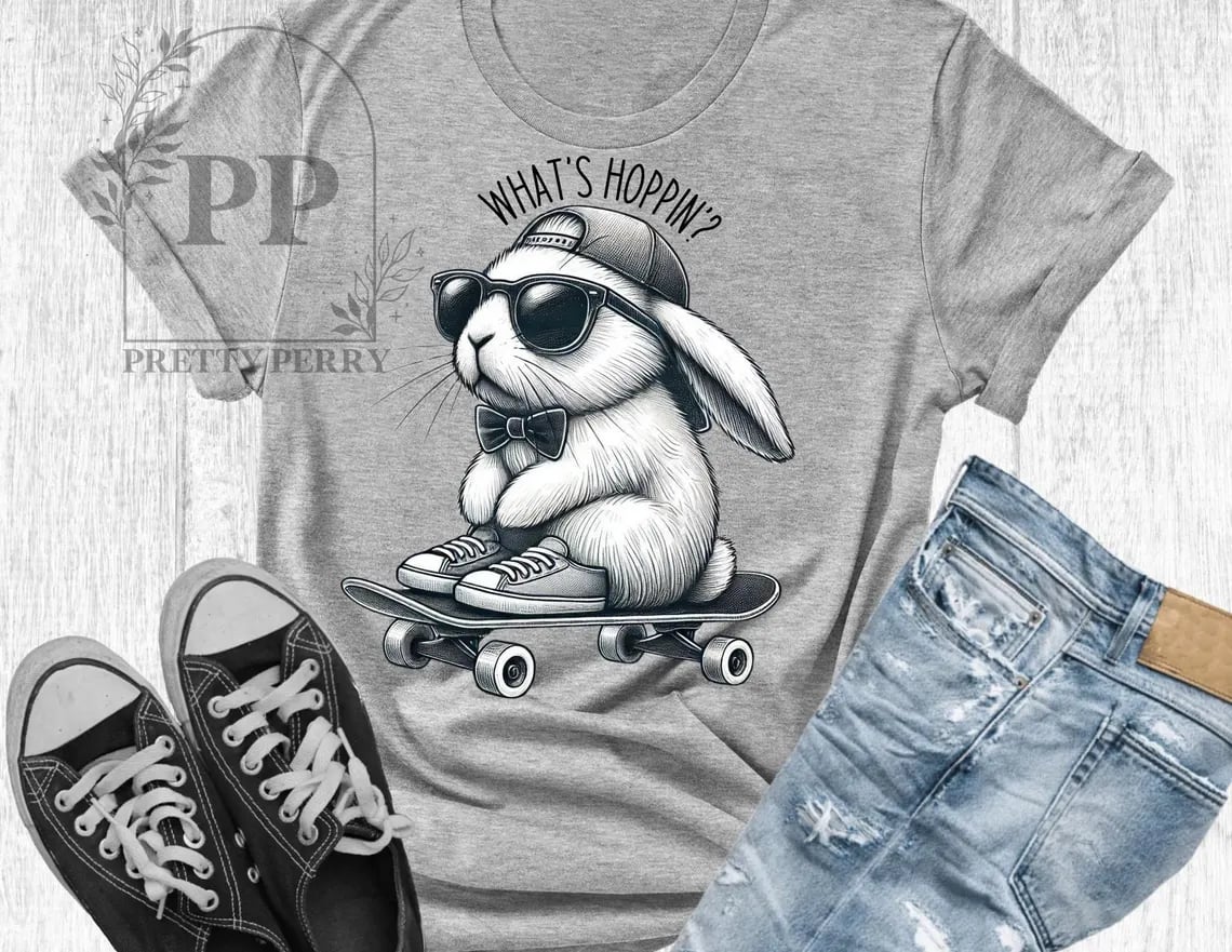 What's Hoppin'? - T SHIRT - (Jerzee/Gildan)