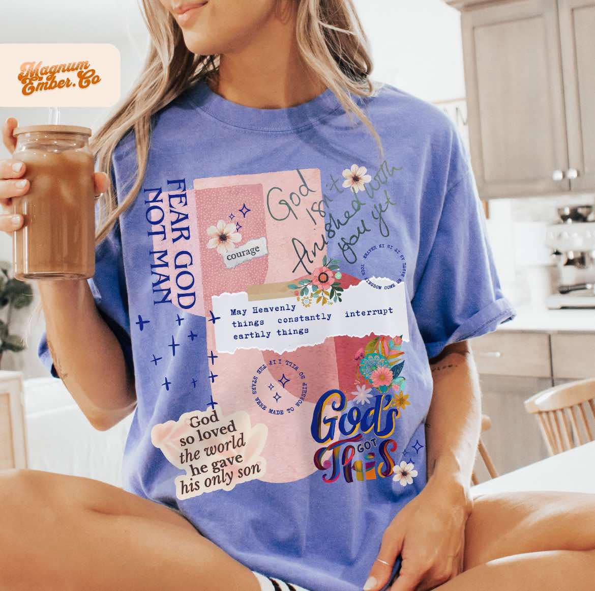 God Isn't Finished with You Yet - T SHIRT - (Comfort Color)