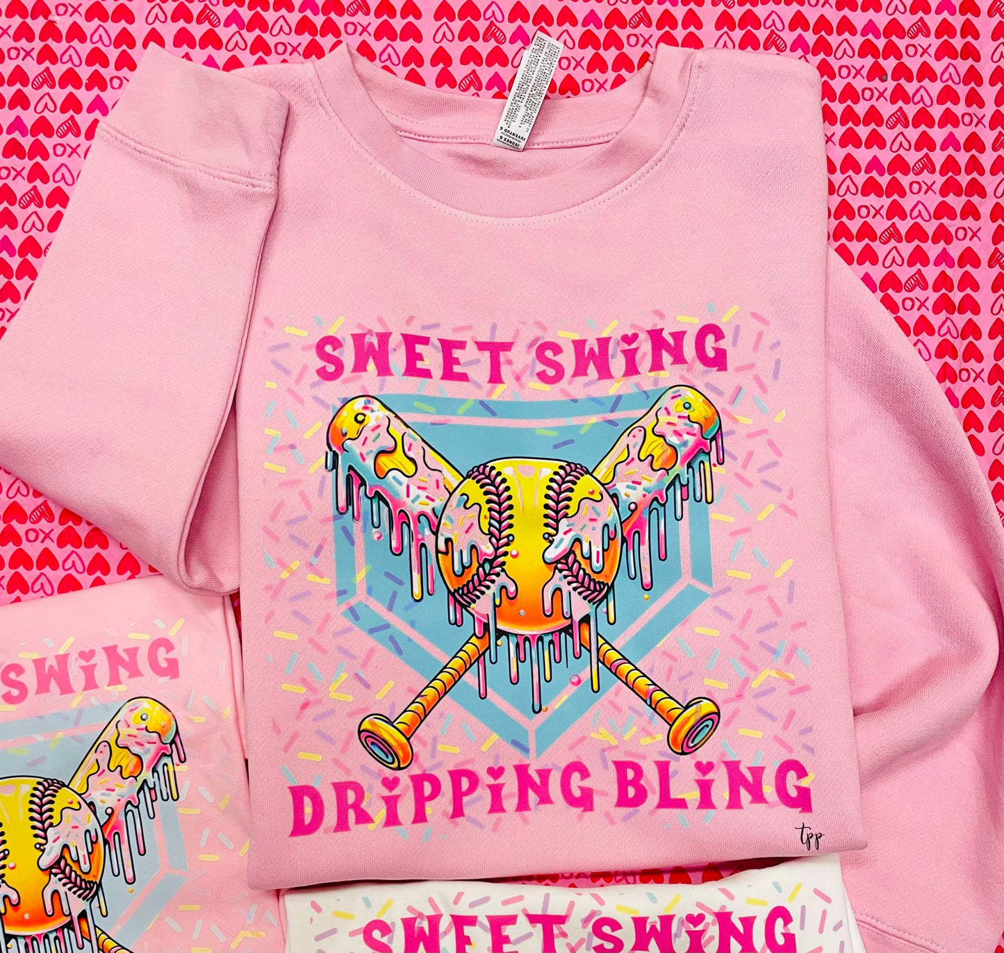 Sweet swing dripping bling T SHIRT - (Gildan)