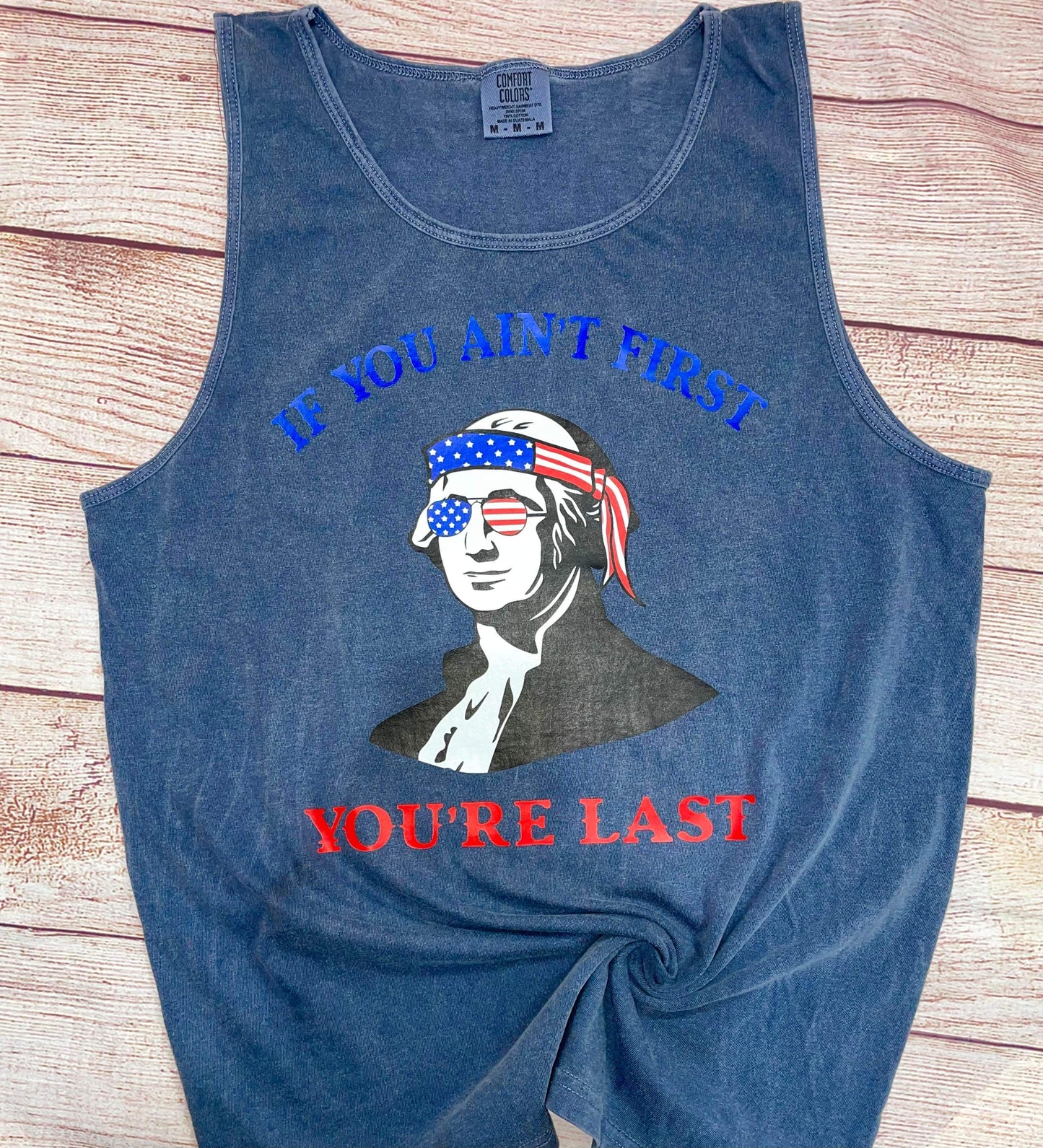 If you ain’t first your last