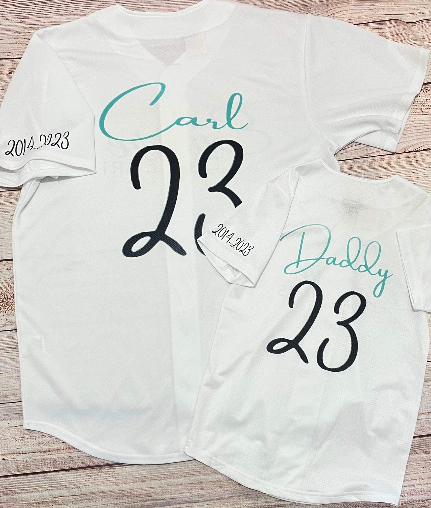 Custom baseball jersey