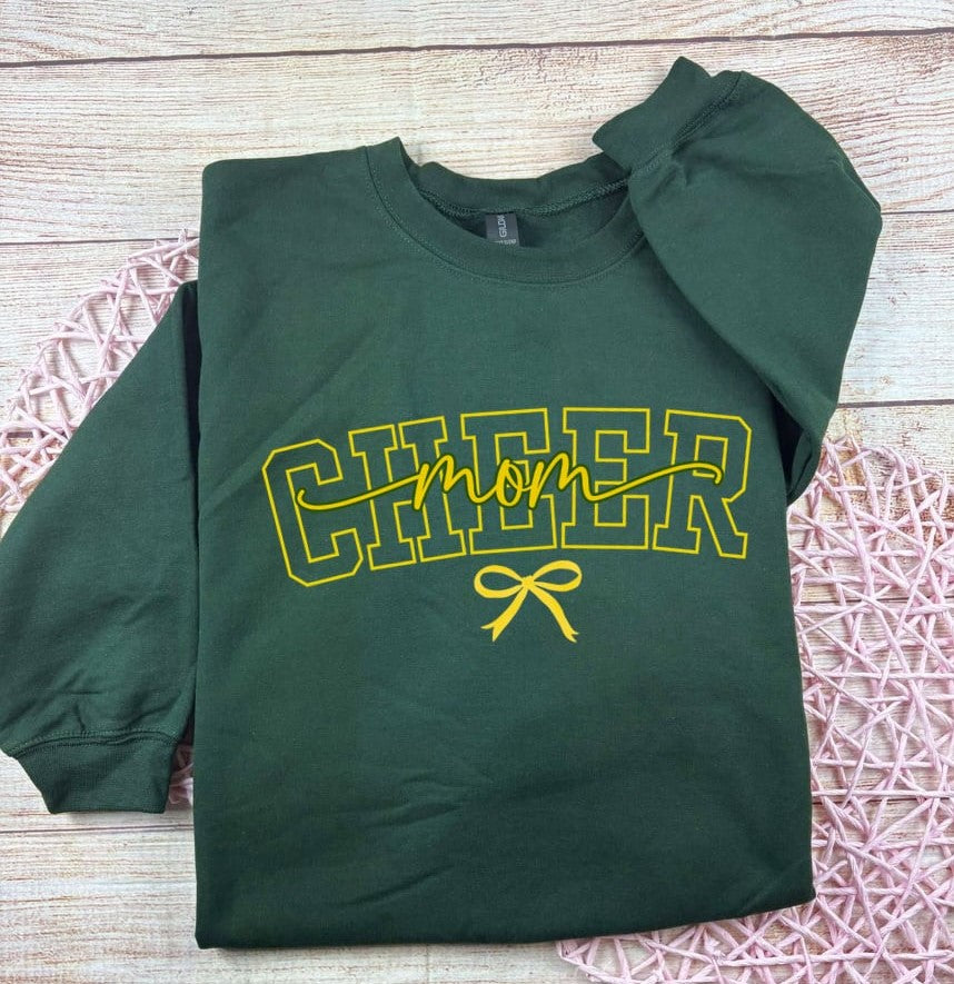 Cheer Mom LCM Colors - SWEATSHIRT - (Jerzee/Gildan)