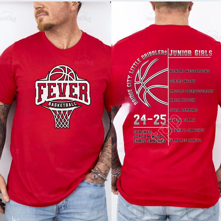 FEVER TEAM SHIRTS (DRI FIT)
