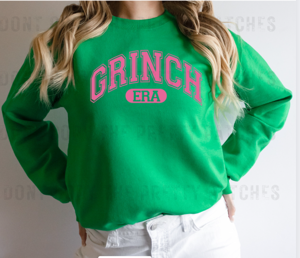 Grinch era sweatshirt