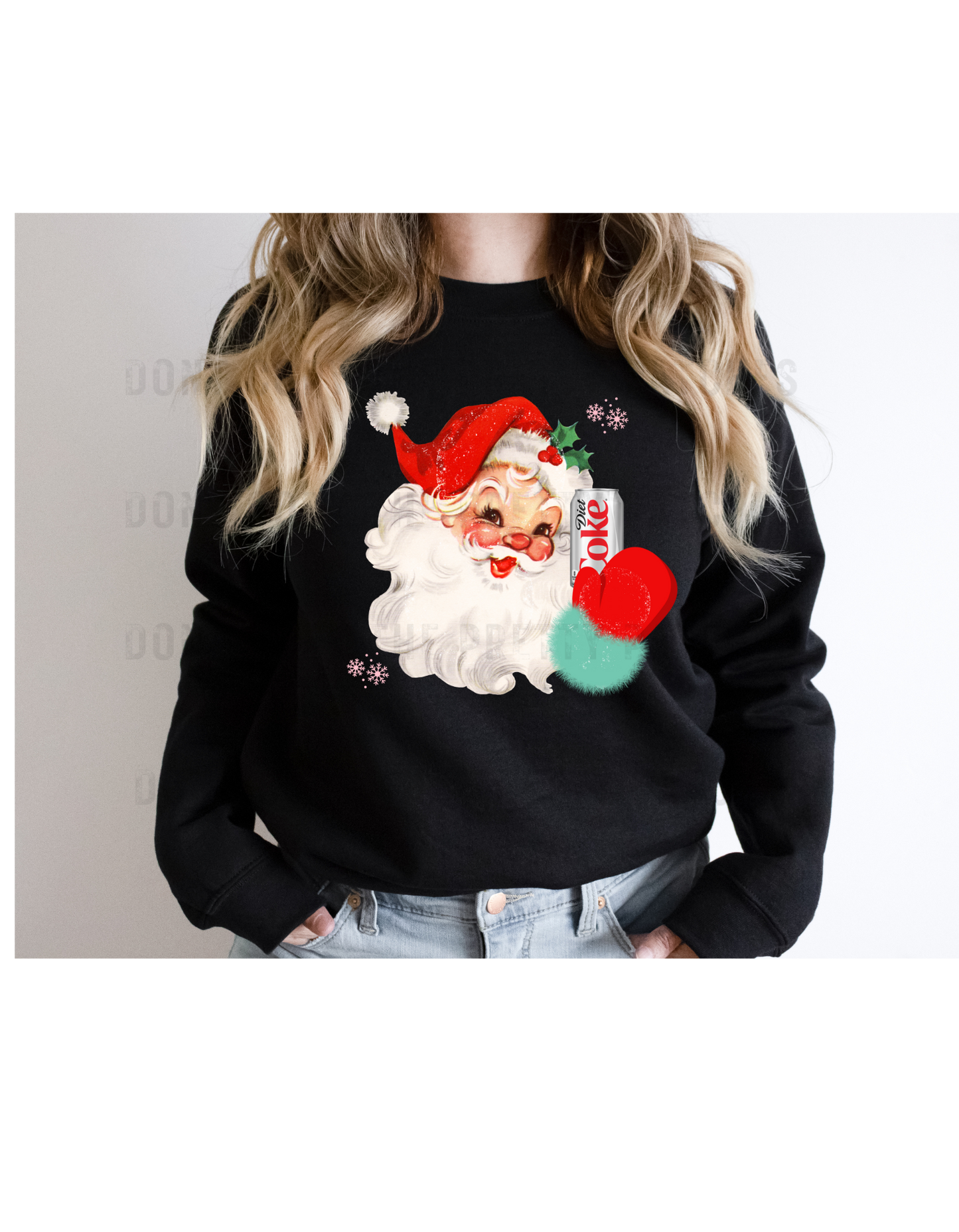 Vintage Santa Diet Coke