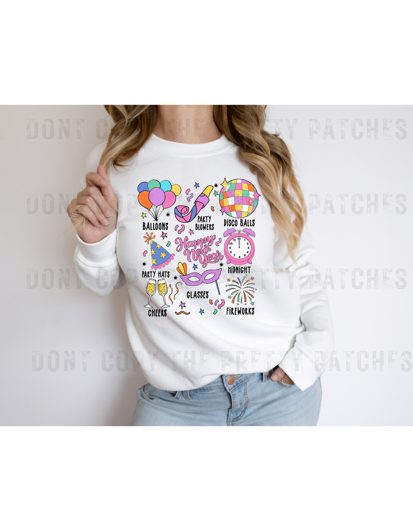 New years eve essentials sweatshirt