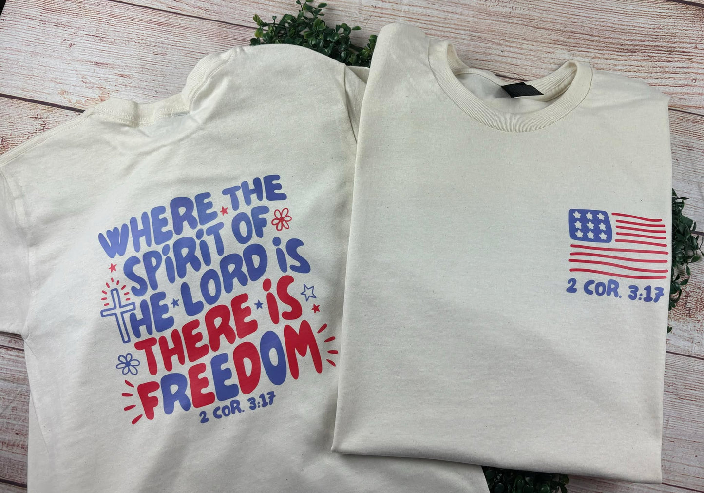 ..There is Freedom - T SHIRT - (Jerzee/Gildan)
