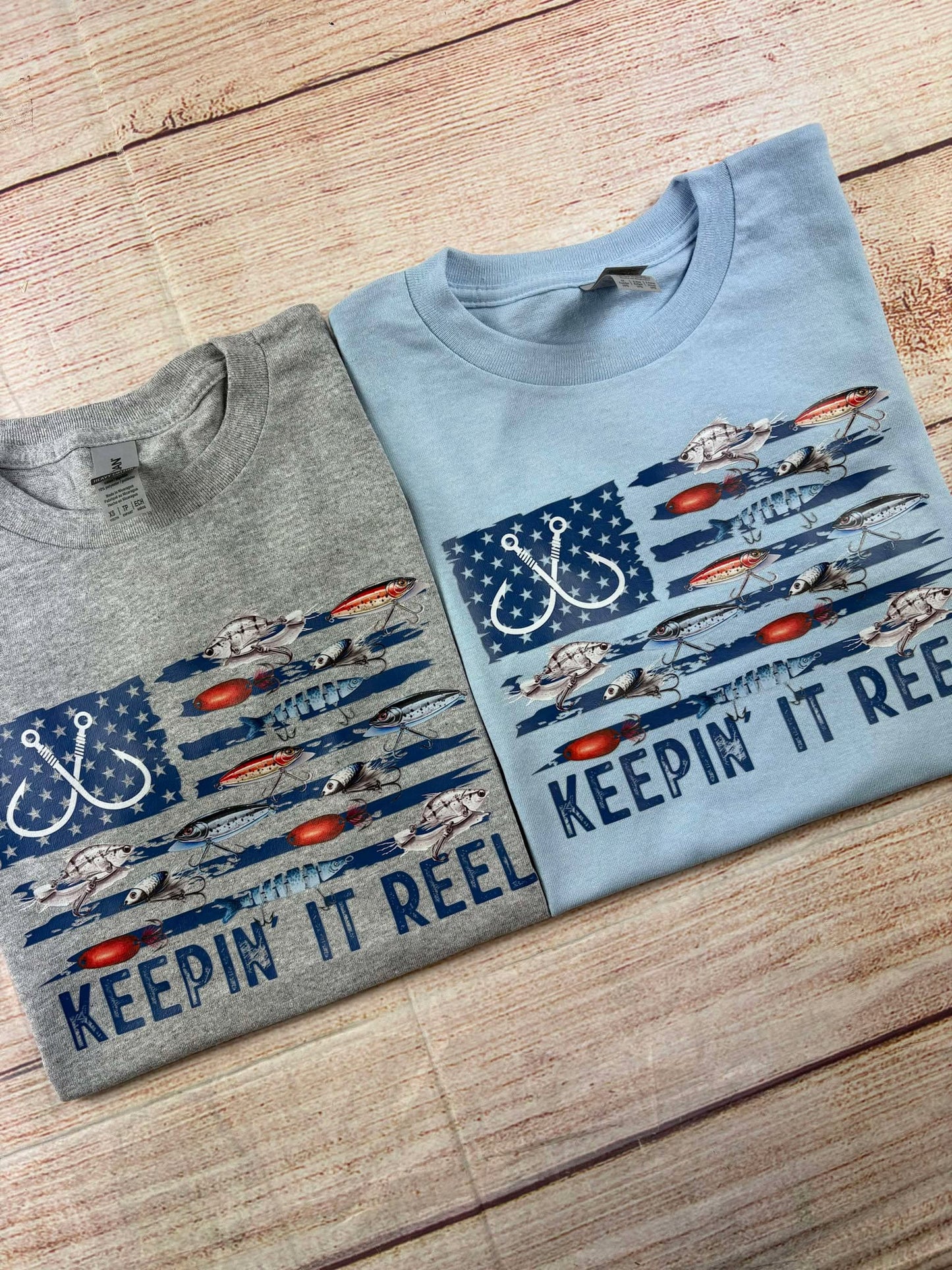 Keepin' It Reel - T SHIRT - (Jerzee/Gildan)