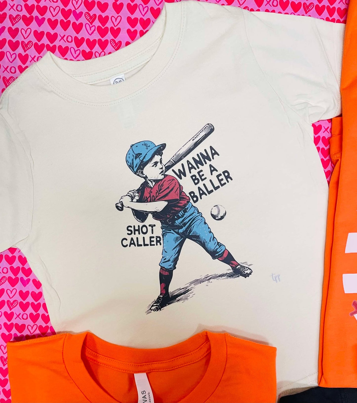 Wanna be a Baller Shot Caller - T SHIRT - (Comfort Color)