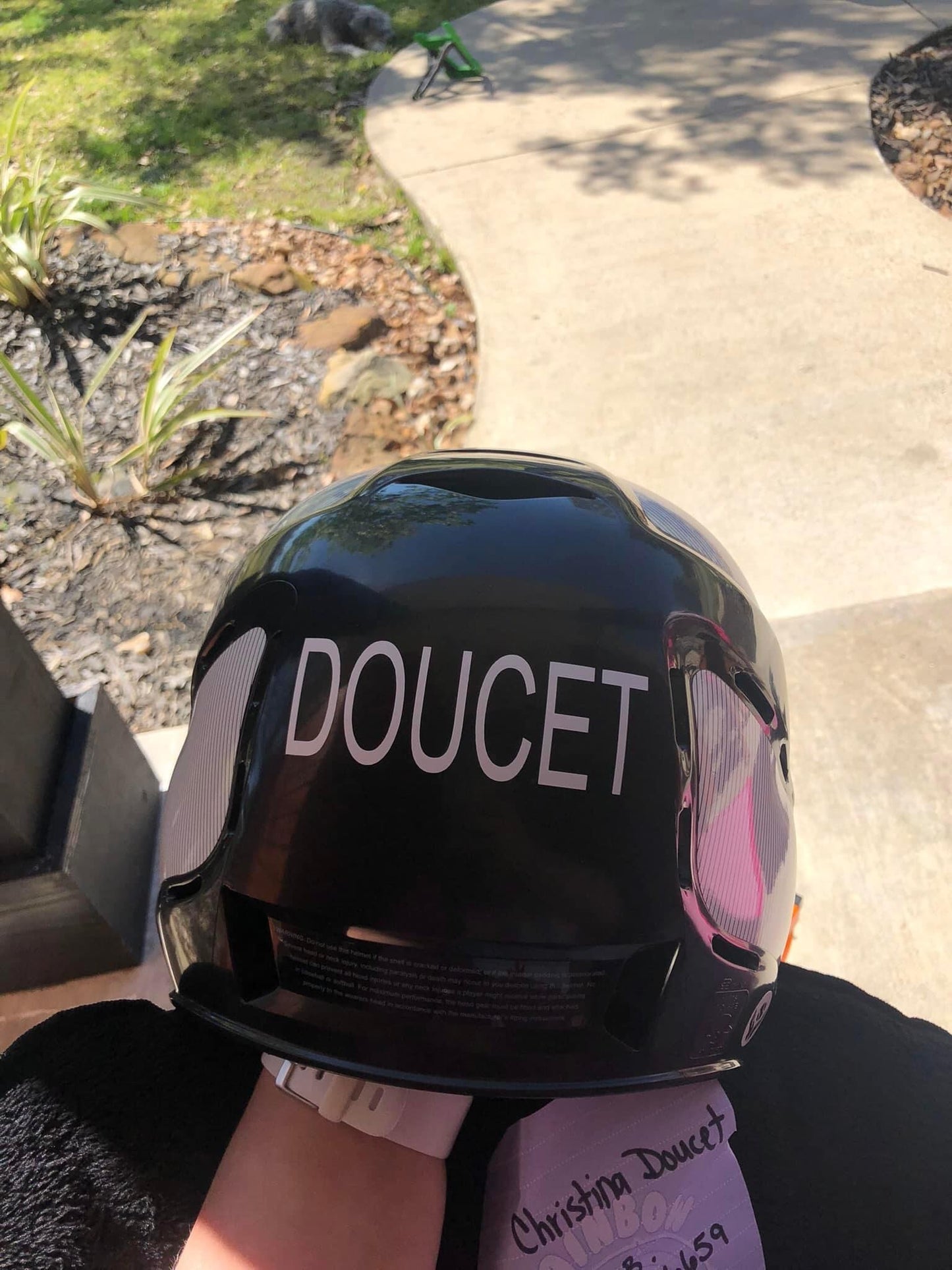 Helmet name
