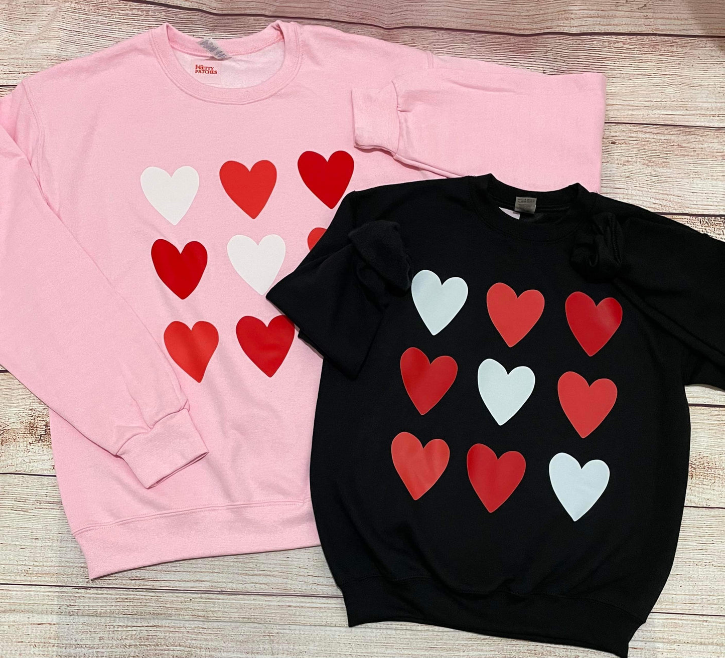 Momma and me Heart sweatshirt