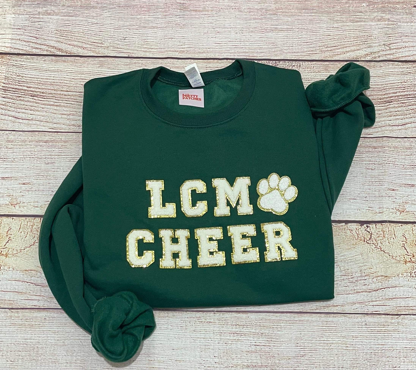 LCM CHEER chenille sweatshirt
