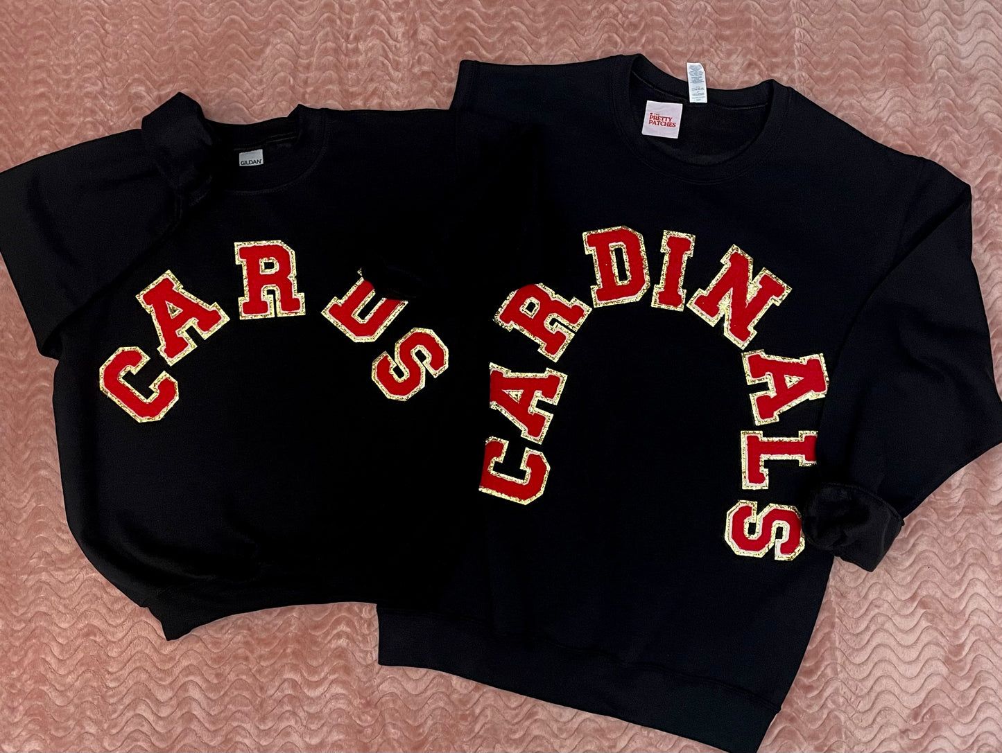 Cardinal chenille sweater