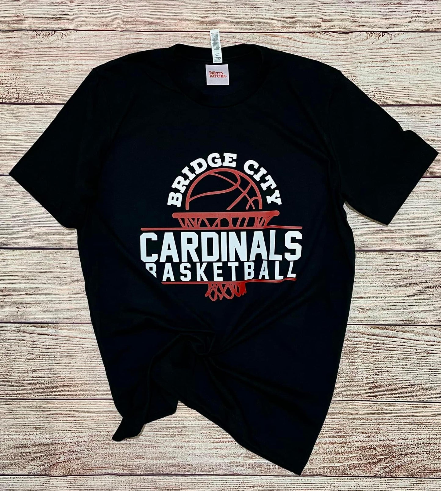 Basketball- bridge city cardinals basketball SWEATSHIRT -(NOT A HOODIE)