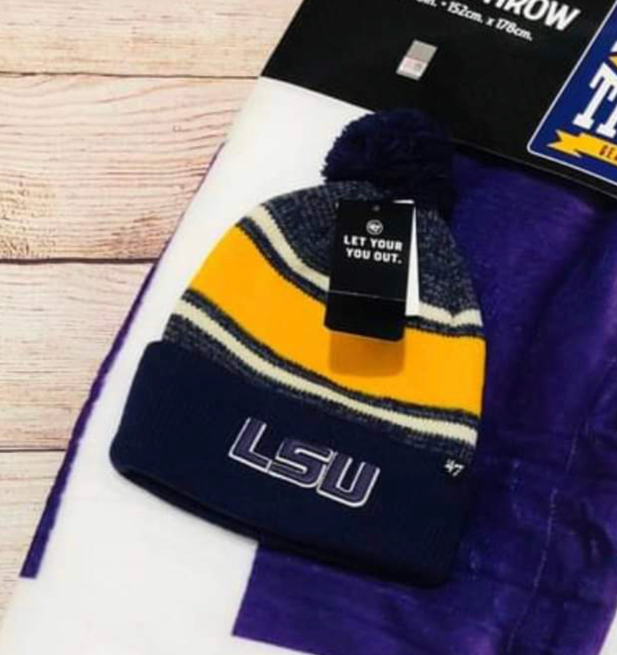 LSU Beanie