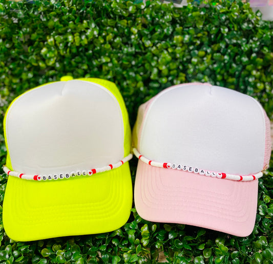 Foam Two-Tone Trucker Hat with BaseBall Clip BC345