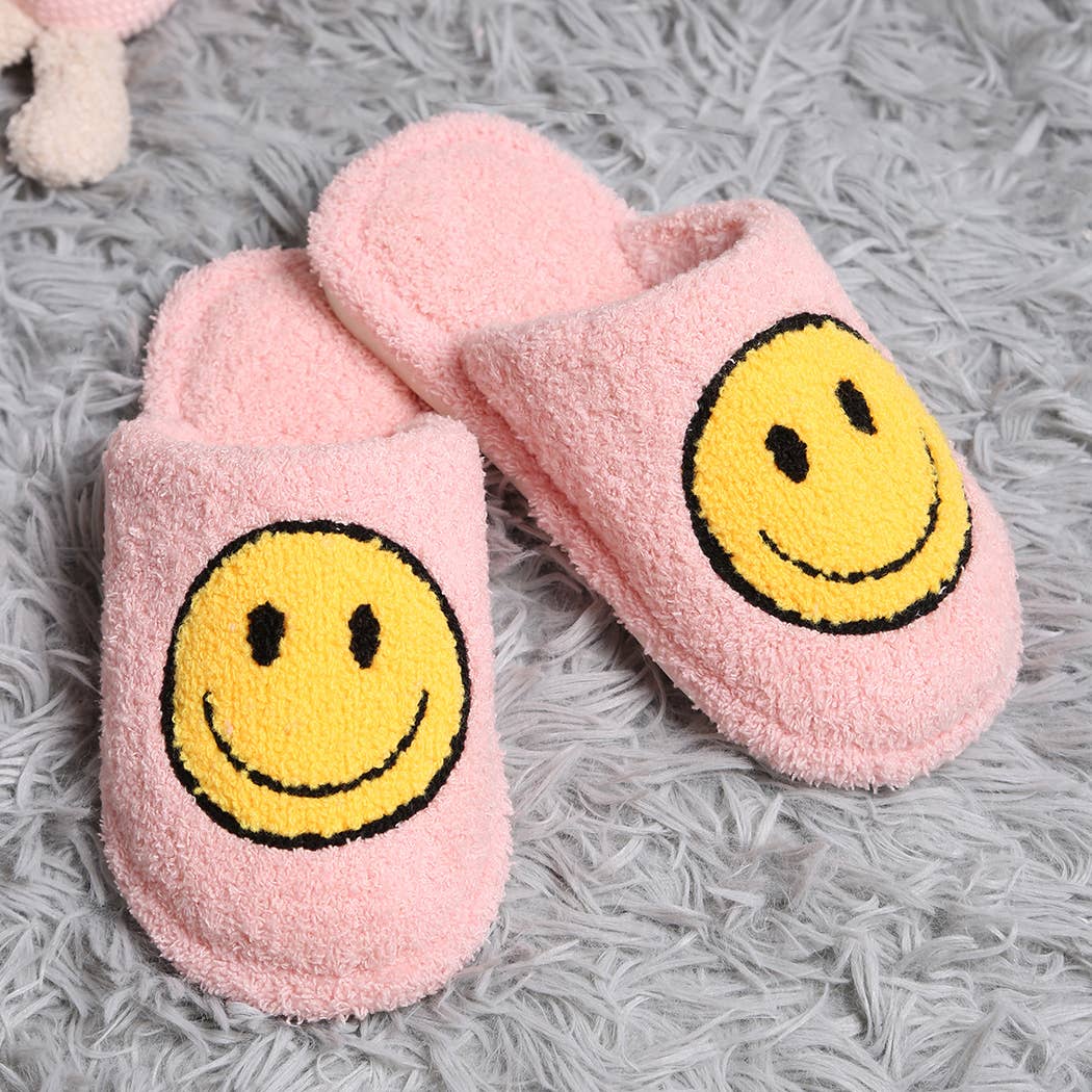 Kid's Happy Face Luxury Soft Slipper JCL4213K