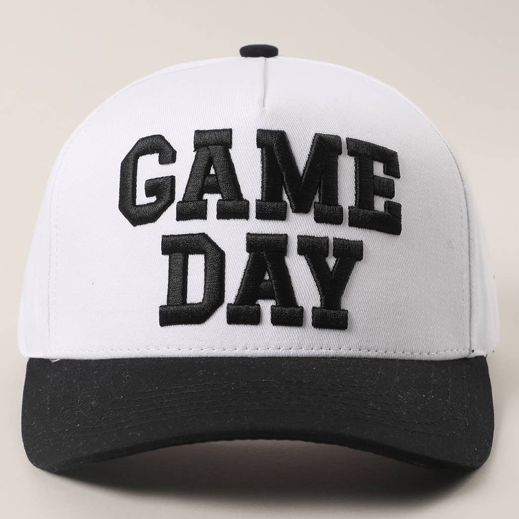 Fashion City - GAME DAY Two-Tone Embroidered Trucker Hat