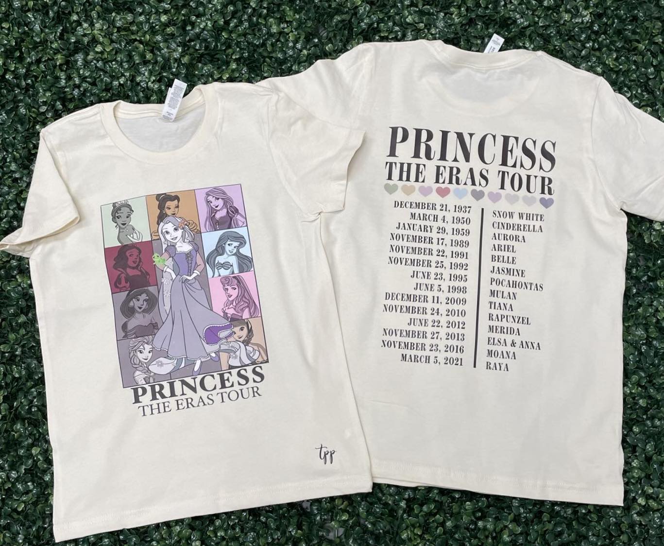 Princess The eras tour T-shirt