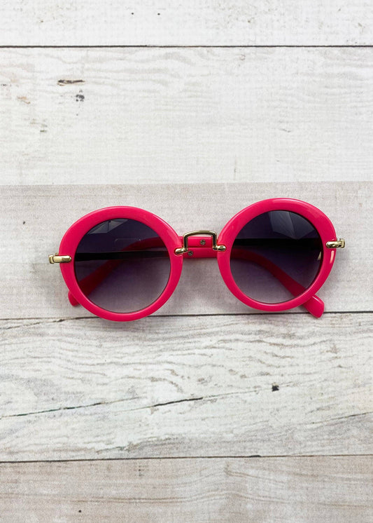 Hot Pink Fashion Sunglasses for Girls - Kids Sunglasses