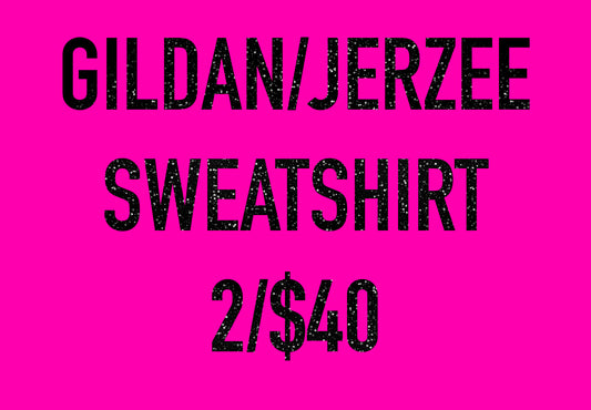 Gildan/Jerzee - SWEATSHIRT - PINK SATURDAY