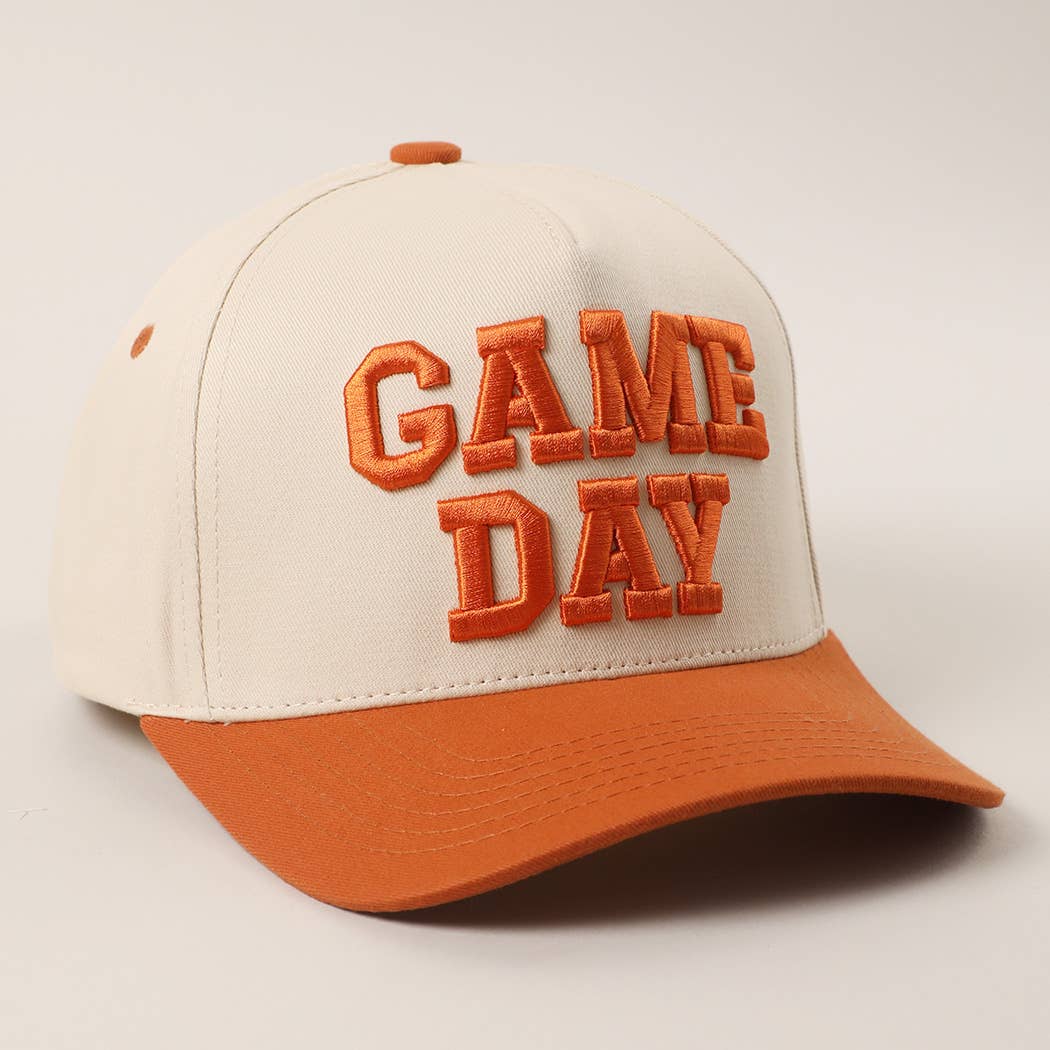 Fashion City - GAME DAY Two-Tone Embroidered Trucker Hat